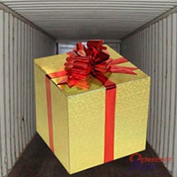 Подарки в контейнерах из Китая