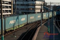 Контейнерный поезд FESCO следует в Центральную Азию