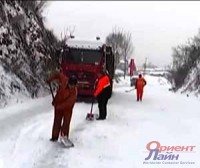 Снегопады в Китае парализовали транспортное сообщение